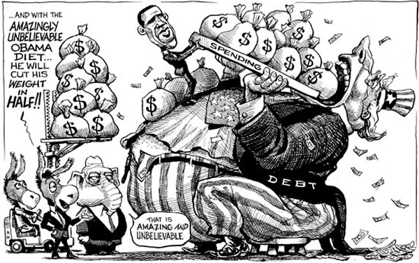 _obama_spending_money_for_debt_policy_speech_strategy_comic_political ...